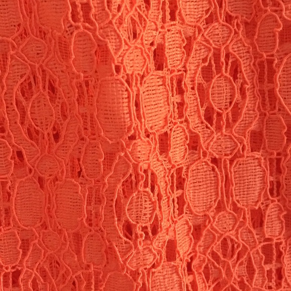 Coral Pink Scarf - Picture 2 of 2